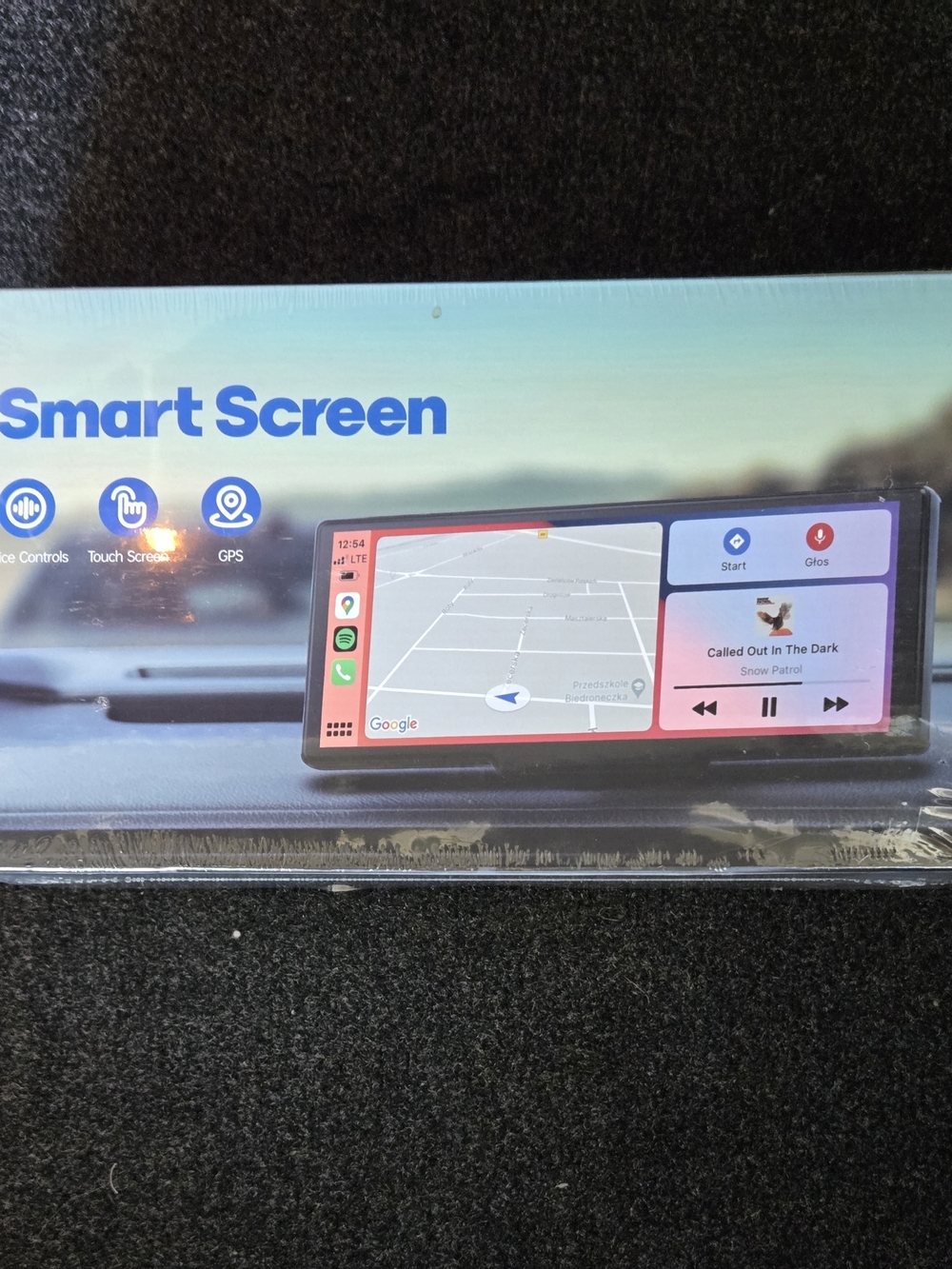 Car GPS Touchscreen Display - Black